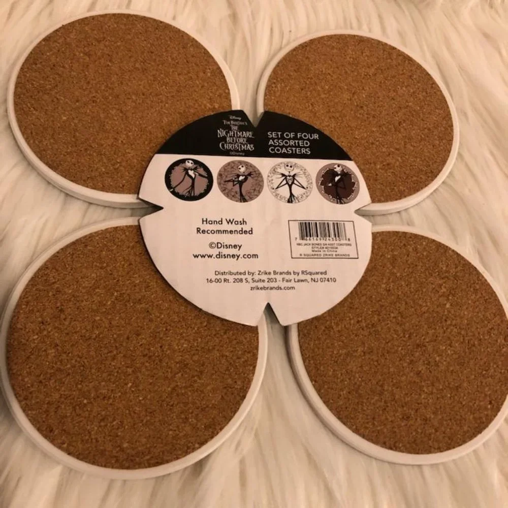 Jack Skellington Coaster Set